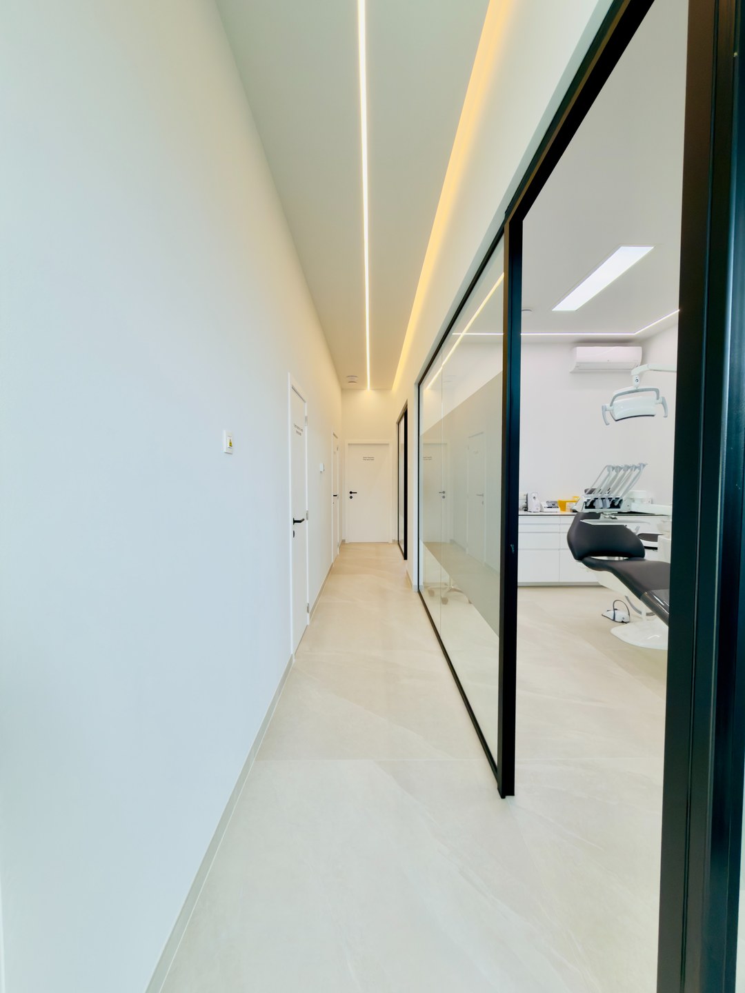 Interieur tandartspraktijk VilvoSmile Vilvoorde